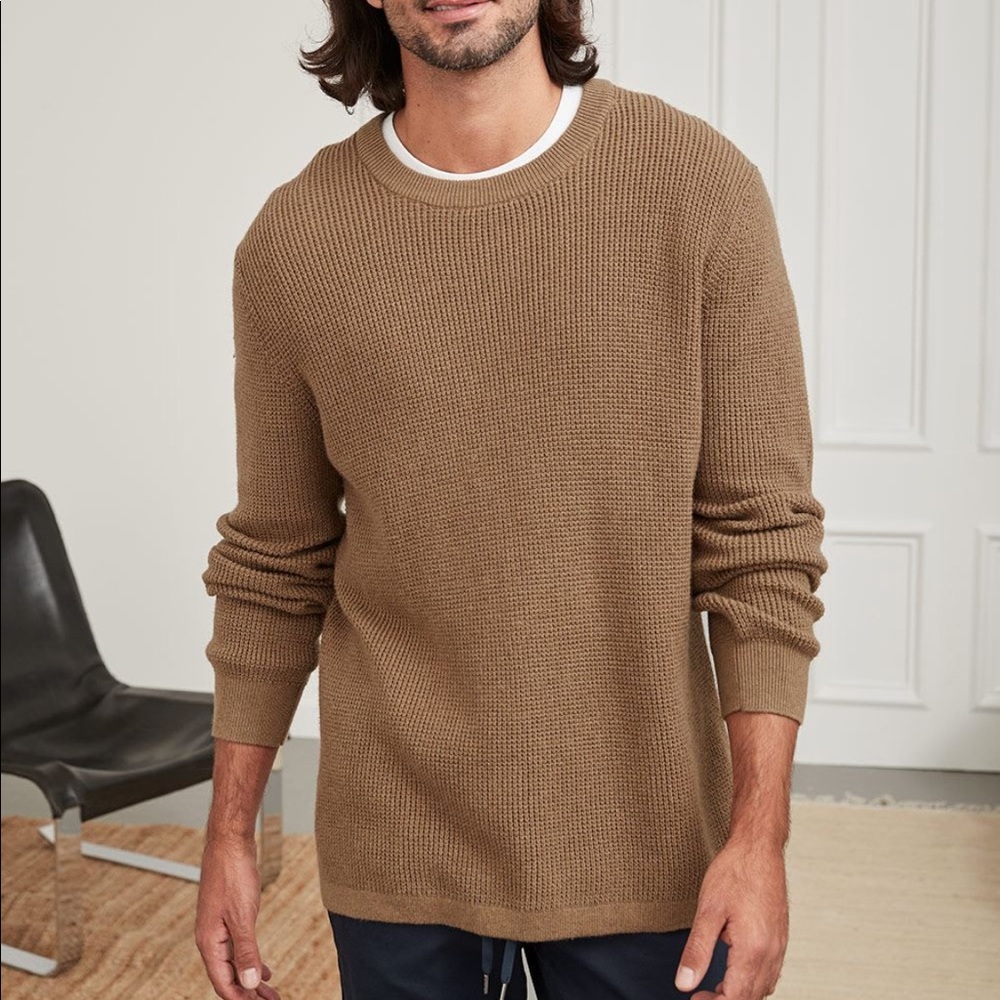 Top man waffle knit.